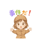 ちび探偵スタンプ·毎日使える！（個別スタンプ：25）