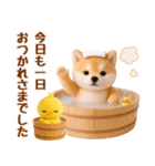 ラフな敬語の癒ししばいぬ（個別スタンプ：17）