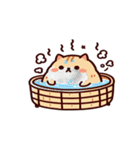 お風呂猫 とろけちゃった,（個別スタンプ：20）