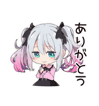 ネガティブモードの地雷ちゃん（個別スタンプ：7）