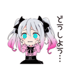 ネガティブモードの地雷ちゃん（個別スタンプ：39）