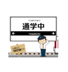 橿原線in近畿の毎日使う動く電車（個別スタンプ：19）