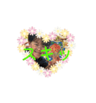 ワタシ華族ニコニコ（個別スタンプ：4）