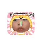 ワタシ華族ニコニコ（個別スタンプ：8）