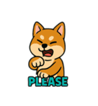 動物たちの日常スタンプ(英語)（個別スタンプ：5）