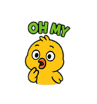 動物たちの日常スタンプ(英語)（個別スタンプ：9）