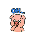 動物たちの日常スタンプ(英語)（個別スタンプ：11）