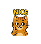 動物たちの日常スタンプ(英語)（個別スタンプ：14）