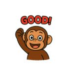 動物たちの日常スタンプ(英語)（個別スタンプ：28）