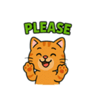 動物たちの日常スタンプ(英語)（個別スタンプ：29）