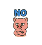 動物たちの日常スタンプ(英語)（個別スタンプ：37）