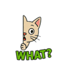 動物たちの日常スタンプ(英語)（個別スタンプ：39）
