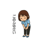 さーやちゃんの組み合わせて使えるスタンプ（個別スタンプ：3）