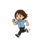 さーやちゃんの組み合わせて使えるスタンプ（個別スタンプ：16）