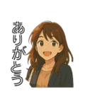 マリっぺ24面相あなたをお手伝いします！（個別スタンプ：8）