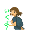 マリっぺ24面相あなたをお手伝いします！（個別スタンプ：14）