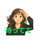 マリっぺ24面相あなたをお手伝いします！（個別スタンプ：23）