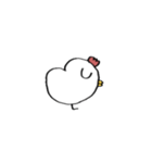 ニワトリ田のスタンプ▼（個別スタンプ：4）