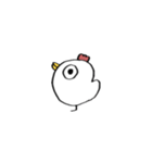 ニワトリ田のスタンプ▼（個別スタンプ：5）