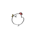 ニワトリ田のスタンプ▼（個別スタンプ：7）