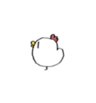 ニワトリ田のスタンプ▼（個別スタンプ：10）
