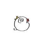 ニワトリ田のスタンプ▼（個別スタンプ：32）