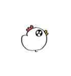 ニワトリ田のスタンプ▼（個別スタンプ：35）