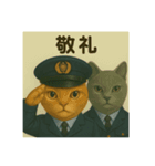ニャンちゃってポリス ぎん＆ひめニャン（個別スタンプ：31）