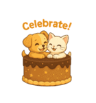 ケーキのうえのしあわせ（個別スタンプ：6）
