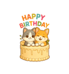 ケーキのうえのしあわせ（個別スタンプ：10）