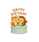 ケーキのうえのしあわせ（個別スタンプ：13）