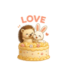 ケーキのうえのしあわせ（個別スタンプ：23）
