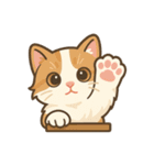 ネコの可愛いは正義スタンプ(文字無し)（個別スタンプ：38）