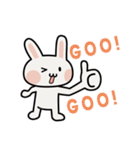 白うさぎん（個別スタンプ：12）