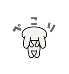 白うさぎん（個別スタンプ：15）