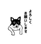 カナーンドッグのスタンプ【敬語】（個別スタンプ：1）