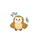 フクロウのくーちゃん ファイト！（個別スタンプ：23）