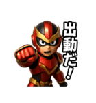 ゴールドレッド戦隊ヒーローズ！（個別スタンプ：10）