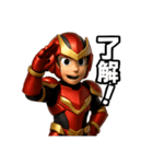 ゴールドレッド戦隊ヒーローズ！（個別スタンプ：11）