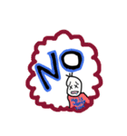 癖強クソデカ文字豆蔵（個別スタンプ：20）