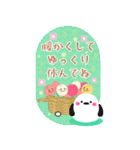 BIGかわいい♥シマエナガ年末年始お正月16（個別スタンプ：3）