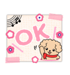 【ピアノと音楽】トイプー日和年末年始 10（個別スタンプ：11）