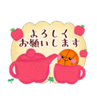 【バスケ】毎年使える♥年末年始＆お正月 3（個別スタンプ：24）