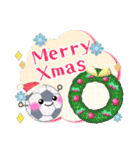 【サッカー】毎年使える♥年末年始お正月3（個別スタンプ：12）
