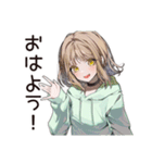 ゆるパーカーちゃんの洗濯日和（個別スタンプ：2）
