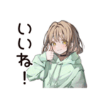 ゆるパーカーちゃんの洗濯日和（個別スタンプ：25）