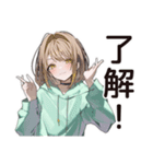 ゆるパーカーちゃんの洗濯日和（個別スタンプ：26）