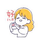 舞台追っかけ女子7（個別スタンプ：1）