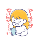 舞台追っかけ女子7（個別スタンプ：16）
