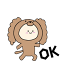 キャバリアキグルミのベビー2（個別スタンプ：1）